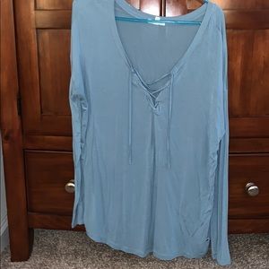 PINK long sleeved top